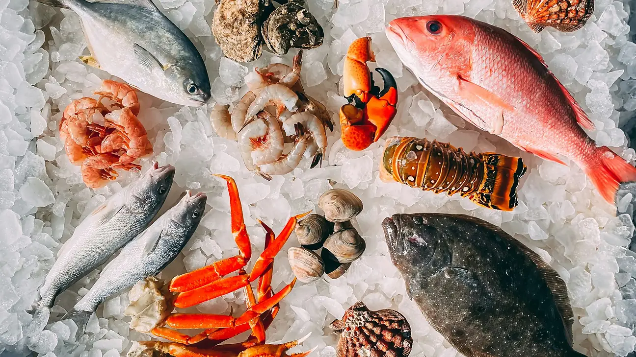 Hải sản tươi tại kho VB Food